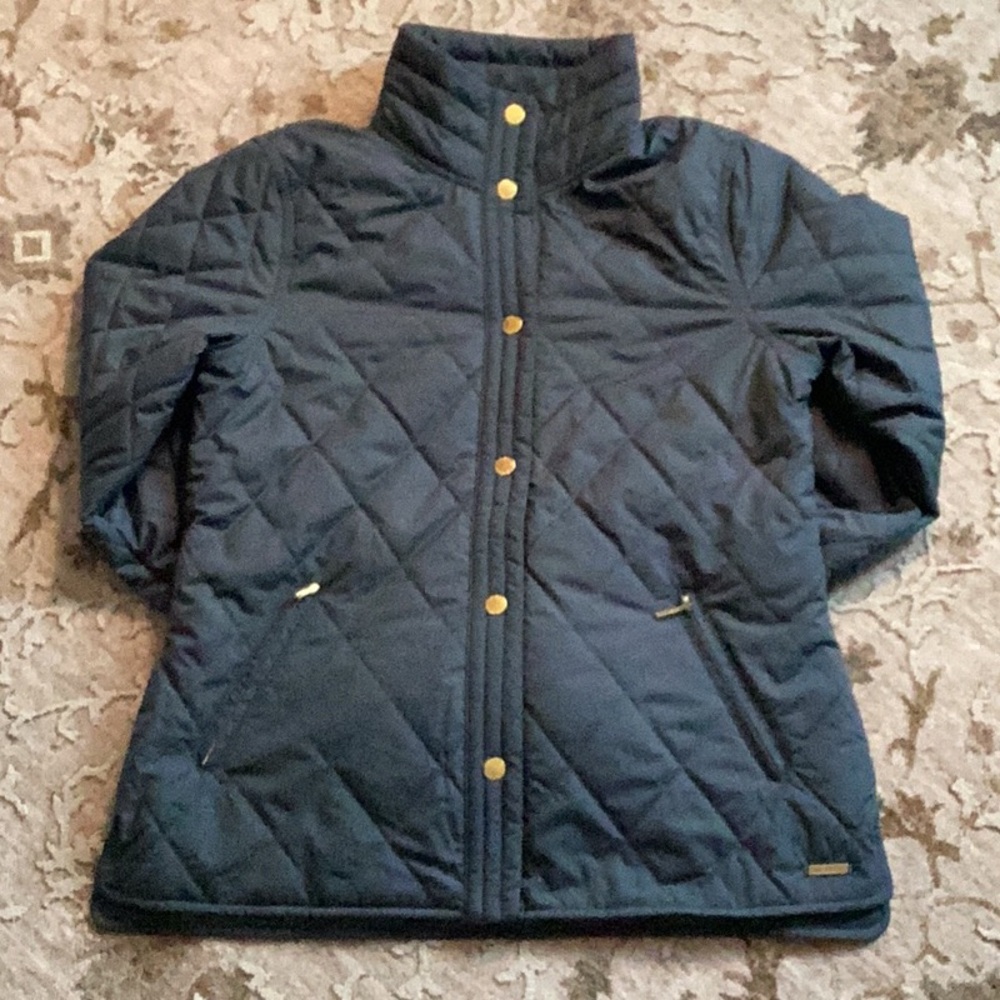 L.L. Bean Women's Blue Quilted Jacket